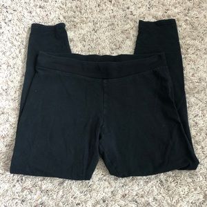 cropped cotton leggings